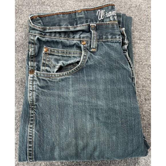 Wrangler Retro Relaxed Fit Jeans 007 W32/32 Cowboy Core Western Rodeo workwear - Picture 8 of 8